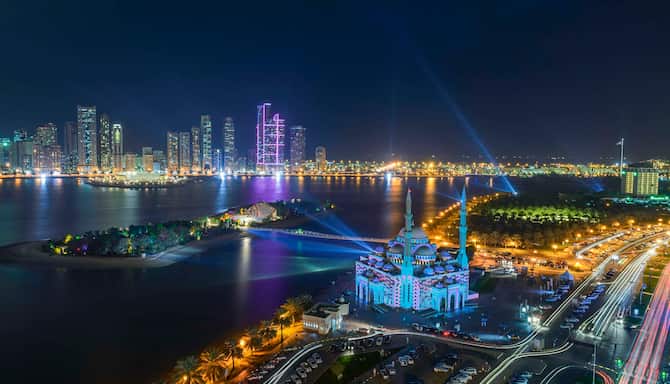 Blog images - 2025 - Light festival in Sharjah