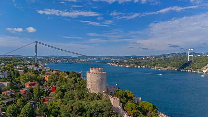 Blog images - 2025 - Rumeli Fortress and Istanbul Bosphorus