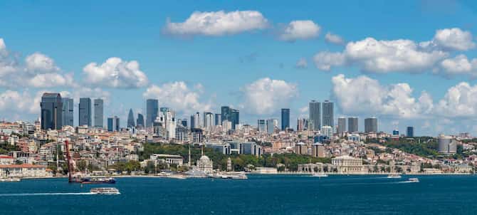 Blog images - 2025 - Istanbul Skyline and Bosphorus Strait in Turkey