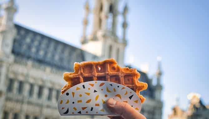 Blog images - 2023 - What do to when on a pit stop in Brussels Waffles