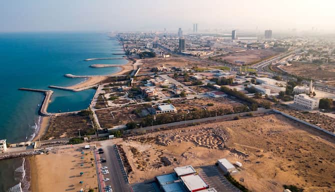 Blog images - 2023 - Top Three Reasons Ras Al Khaimah is an Ideal Vacation Getaway city view up