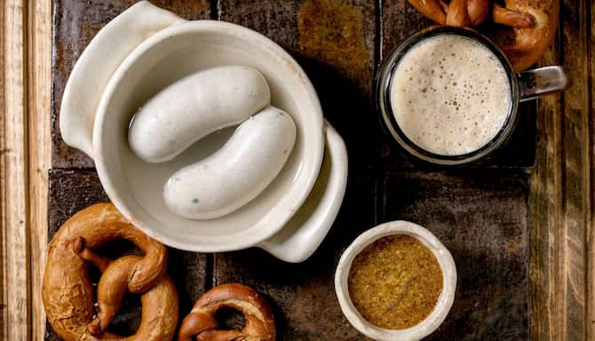 Blog images - Munich’s best Bavarian food: 9 delicious dishes - white sausage