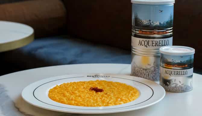 Blog images - 2023 - Culinary Tales Flavors of Milan with Luca Milanese Saffron Risotto Recipe risotto hero image