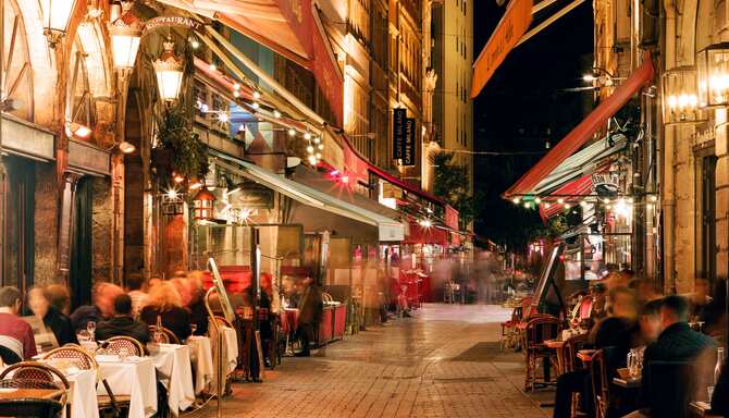 Blog images - 2023 - A Culinary Tour Through France's Gastronomic Capital, Lyon- restaurant in Lyon