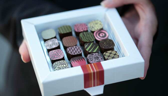 Blog images - 2023 - A Culinary Tour Through France's Gastronomic Capital, Lyon- chocolate Lyon