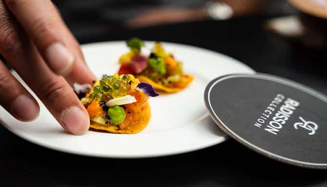 Blog images - 2023 - Culinary Tales A Taste of Spain with Antonio radisson chef preparation