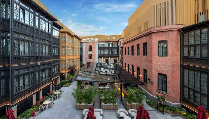 Blog images - 2024 - Exploring Tbilisi s Old Town A Hidden Gem Destination Courtyard