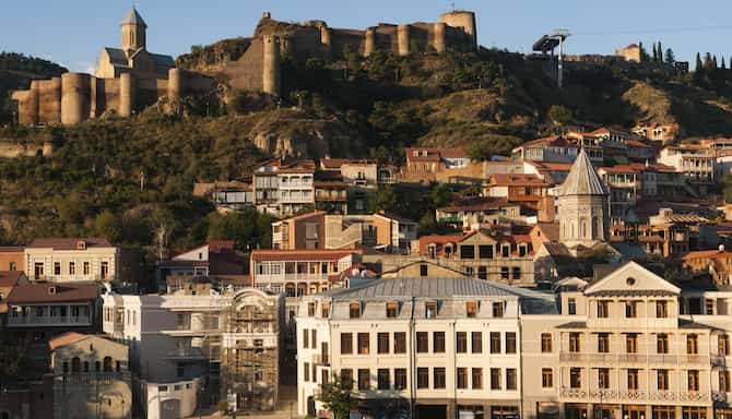 Blog images - 2024 - Exploring Tbilisi s Old Town A Hidden Gem Destination Old Town with Narikala Fortress