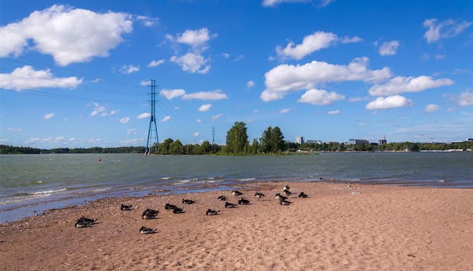 Blog images - 2025 - Hietaniemi sand beach in central Helsinki Finland