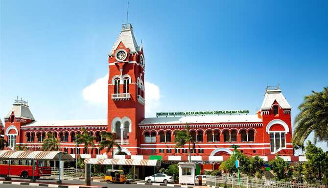Blog images - 2025 - Central railway station CHENNAI CENTRAL RAILWAY STATION INDIA