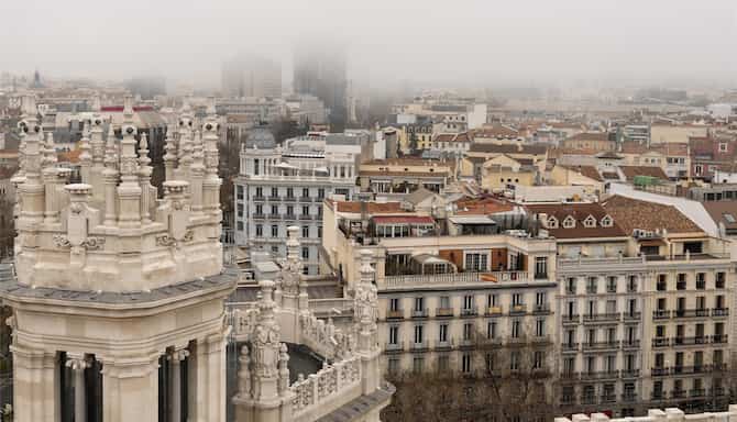 Blog images - 2025 - Paseo del Prado boulevard in the center of Madrid Spain