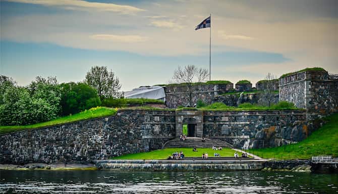 Blog images - 2025 - The King s Gate of Suomenlinna Maritime Fortress in the south harbour Helsinki Finland