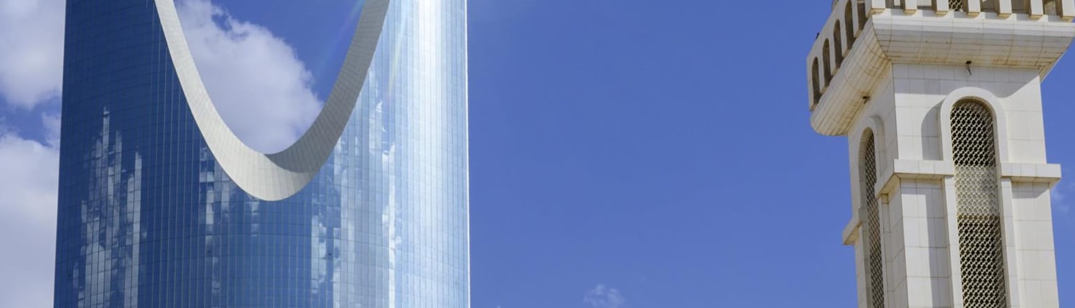 Blog images - 2025 - Things to do in Riyadh discover the unexpected Destination Centrepoint Tower and mosque minaret Riy