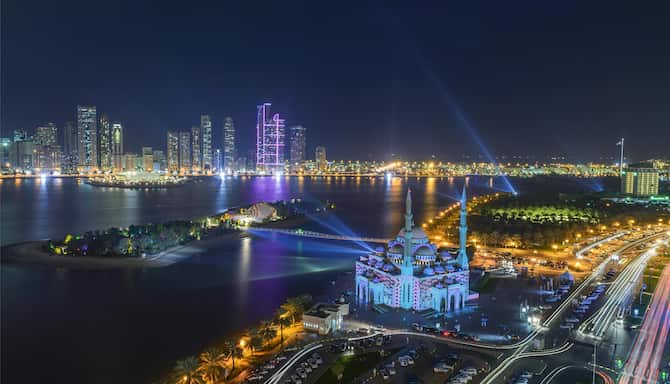 Blog images - 2025 - Light festival in Sharjah