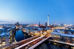 Blog images - 2025 - Things to Do in Berlin Exploring the Vibrant German Capital Destination Aerial view of Berlin illum