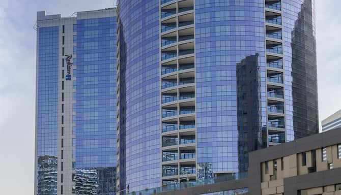 Blog images - 2025 - Radisson Blu Hotel Dubai Waterfront exterior