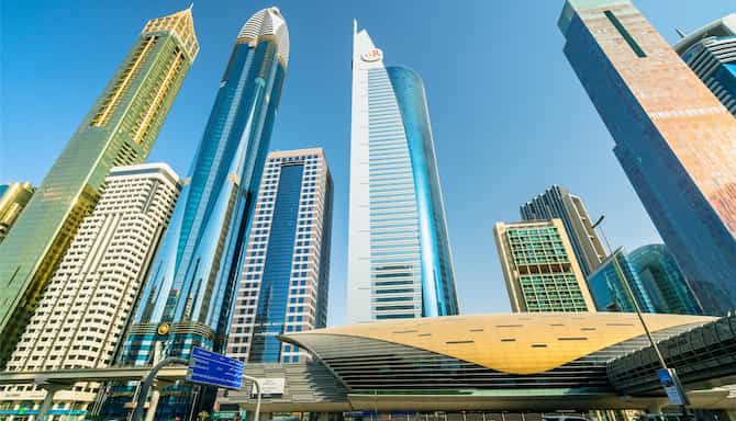 Blog images - 2025 - Dubai museums uncover hidden gems Culture Dubai Skyscrapers in Sheikh Zayed Road