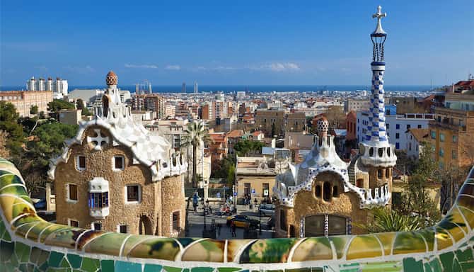 Blog images - 2025 - Park Guell Barcelona Spain