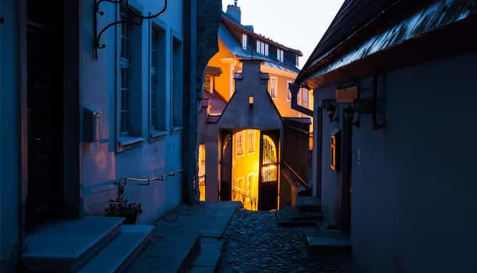 Blog images - 2025 - Night at old town of Tallinn