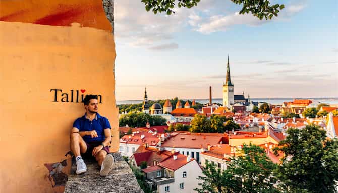 Blog images - 2025 - Tallinn old town skyline
