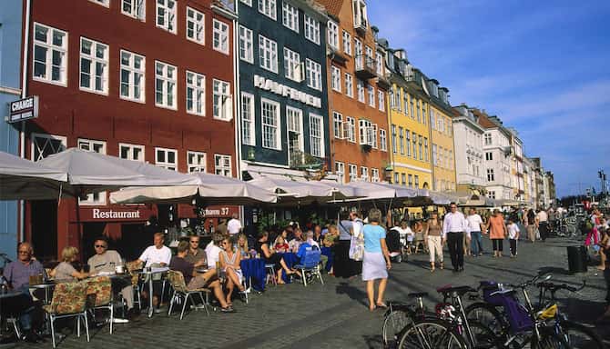 Blog images - 2025 - Danish Food Exploring Traditional Delights in Copenhagen Nyhavn bars and restaurant