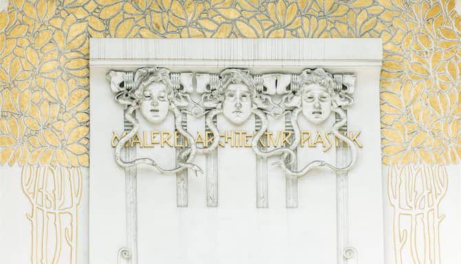Blog images - 2025 - Vienna s Museums A Journey Through Culture Austria Vienna Secession Hall Detail