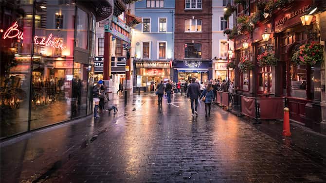 Blog images - 2025 - Things to Do in London A Perfect Itinerary for Your Visit Destination London s Soho in the evening