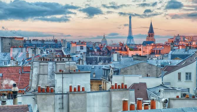 Blog images - 2025 - Top Things to Do in Paris History Shopping and Culture Paris skyline winter