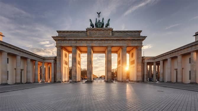 Blog images - 2025 - Things to Do in Berlin Exploring the Vibrant German Capital Destination Brandenburg gate at sunset