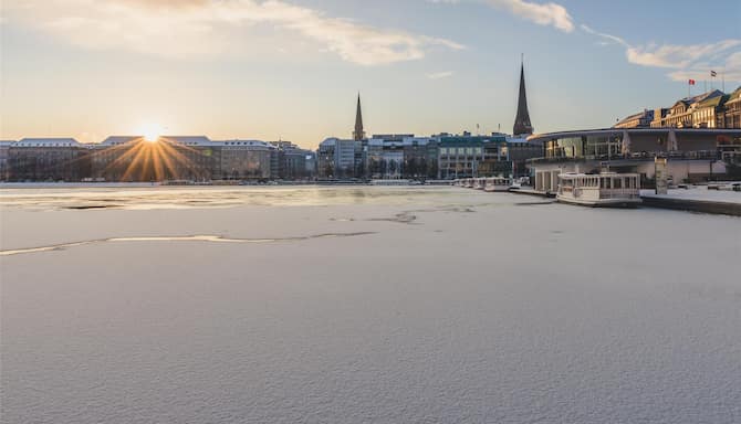 Blog images - 2025 - What to Visit in Hamburg Destination Hamburg Jungfernsteig Alster Lake