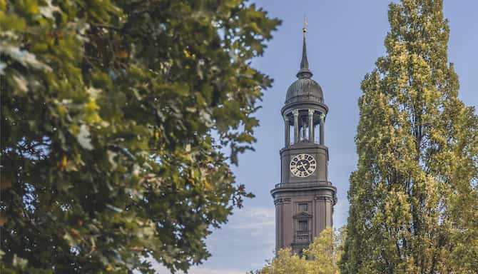 Blog images - 2025 - What to Visit in Hamburg Destination Hamburg Bell tower of St Michaels Church