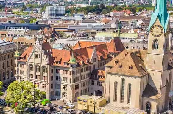 Old town view, Zurich