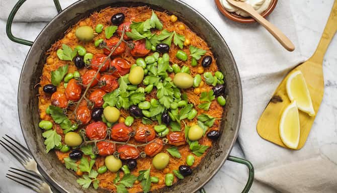 Blog images - 2025 - Fideu Vegana with Alioli and Lemon