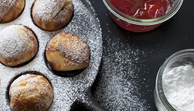 Blog images - 2025 - Danish Food Exploring Traditional Delights in Copenhagen bleskiver Danish Christmas pastries