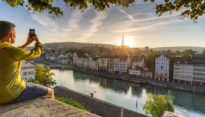 Blog images - 2025 - Zurich restaurants a culinary journey awaits Food amp Drink Limmat River Zurich
