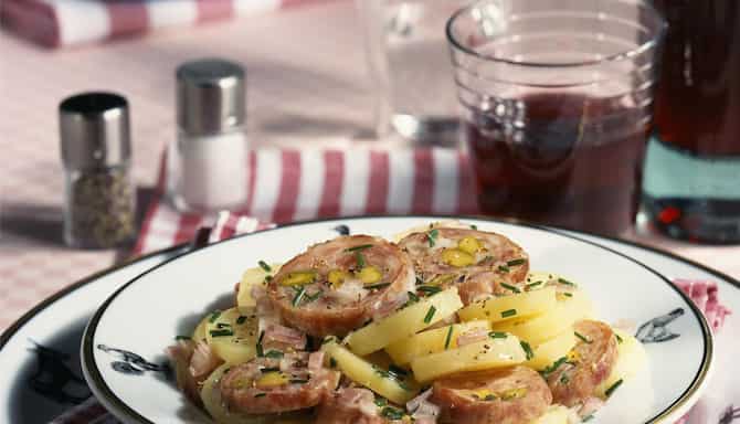 Blog images - 2025 - Lyon Wine Tours Sip Savor and Explore food amp drink Hot sausage from Lyon