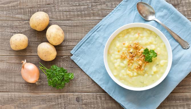 Blog images - 2025 - Food in Hamburg Exploring the Delights of German Cuisine Food amp Drink KARTOFFELSUPPE potato soup