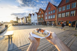 Blog images - 2025 - Traditional Norwegian Food A Culinary Journey Through Oslo Food n Drink Norwegian waffle in Bergen
