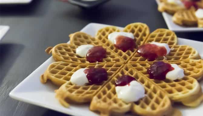 Blog images - 2025 - Traditional Norwegian Food A Culinary Journey Through Oslo Food n Drink Norwegian Waffles Heart Sha