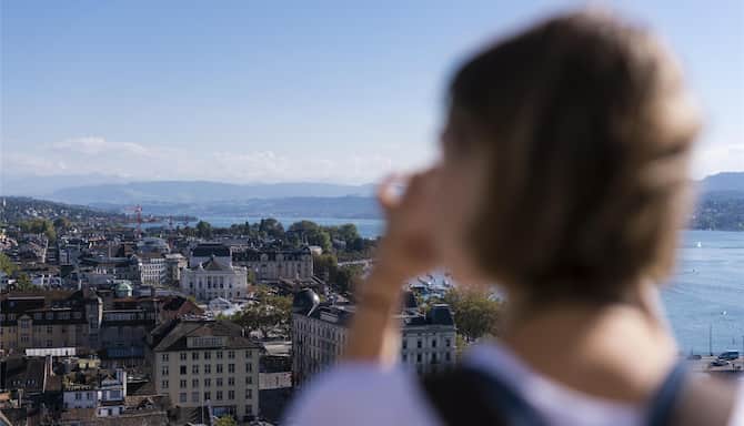 Old town view, Zurich