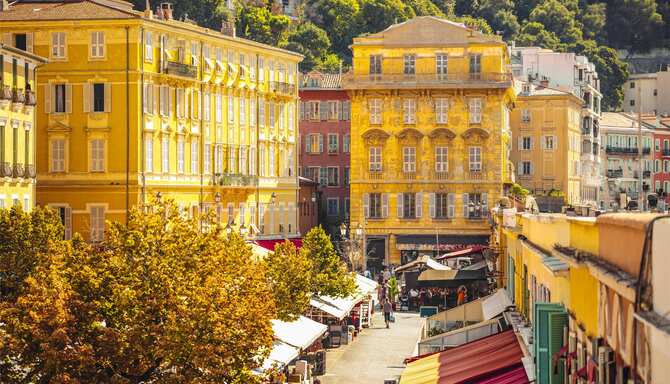 Blog images - 2025 - Cours Saleya flower market in Nice France