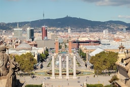 Blog images - 2025 - Placa Espanya in Barcelona Spain