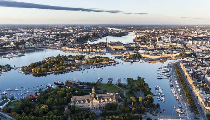 Blog images - 2025 - Aerial view of Nordic Museum Stockholm Sweden