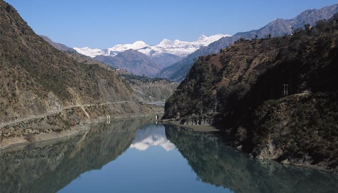 Blog images - 2025 - Chamba dam in Chamba Himachal Pradesh India