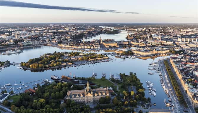 Blog images - 2025 - Aerial view of Nordic Museum Stockholm Sweden