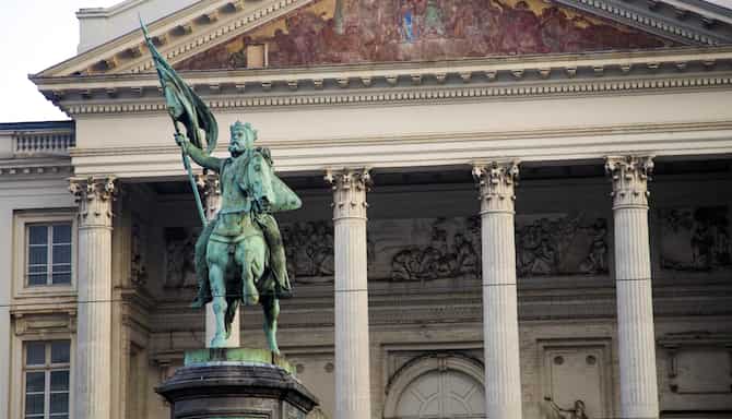 Blog images - 2025 - Place Royale square in Brussels