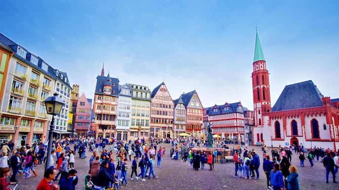 Blog images - 2025 - Romerberg square Frankfurt Germany