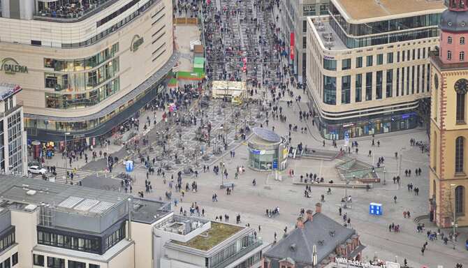 Blog images - 2025 - Zeil the main shopping street of Frankfurt