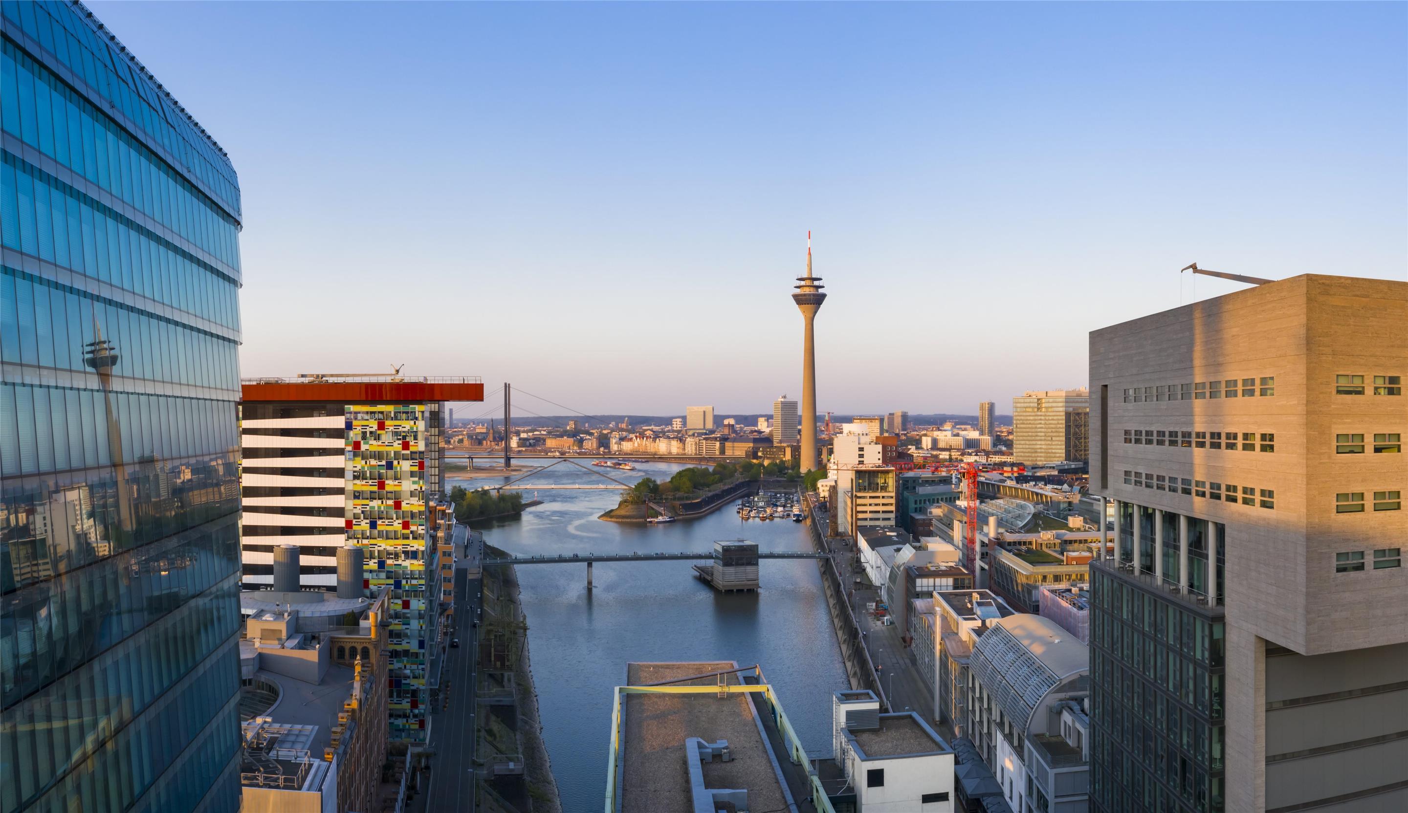 MedienHafen and Gehry buildings, Dusseldorf