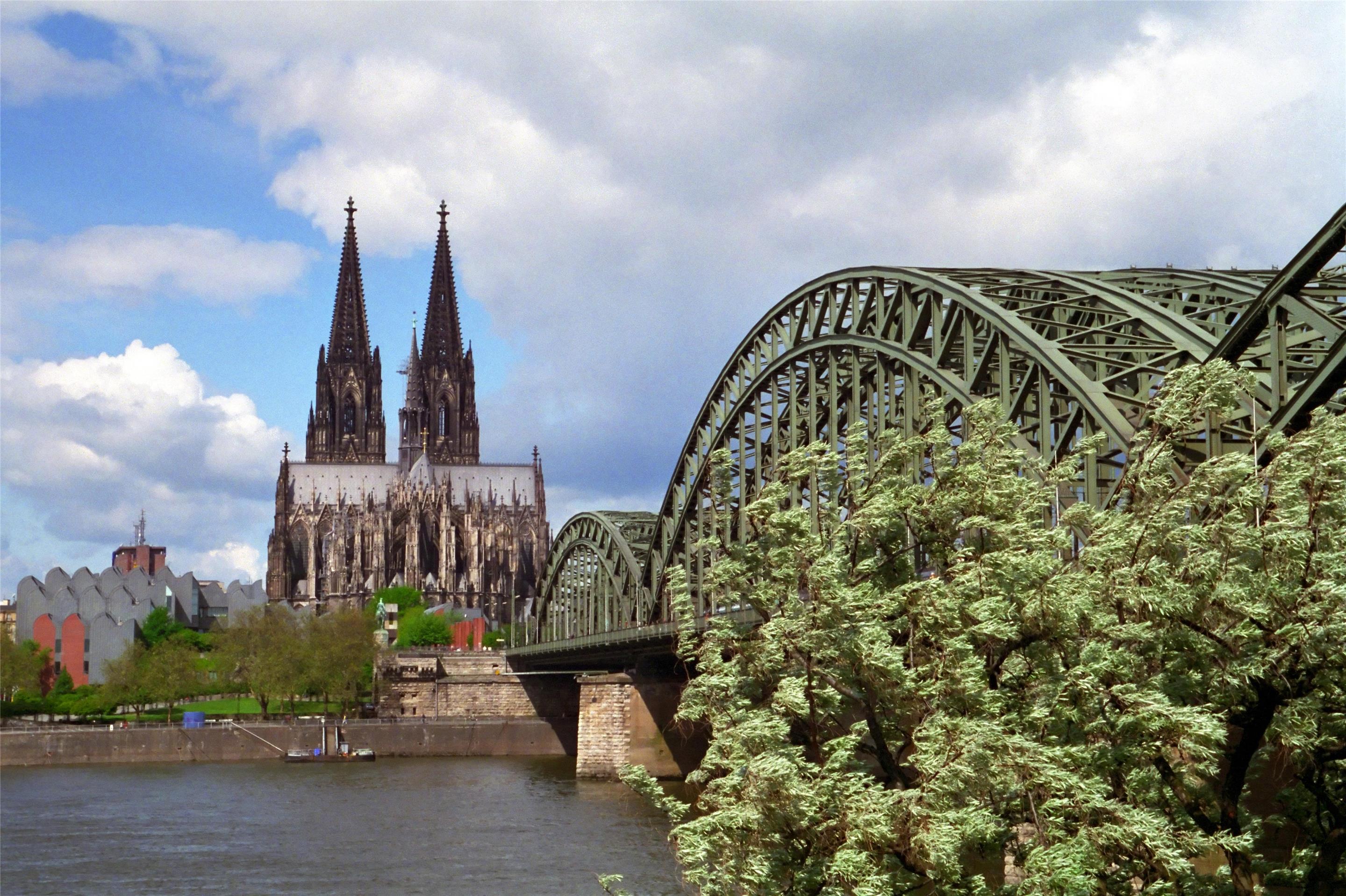 Cathedral and Bridge view, Cologne 